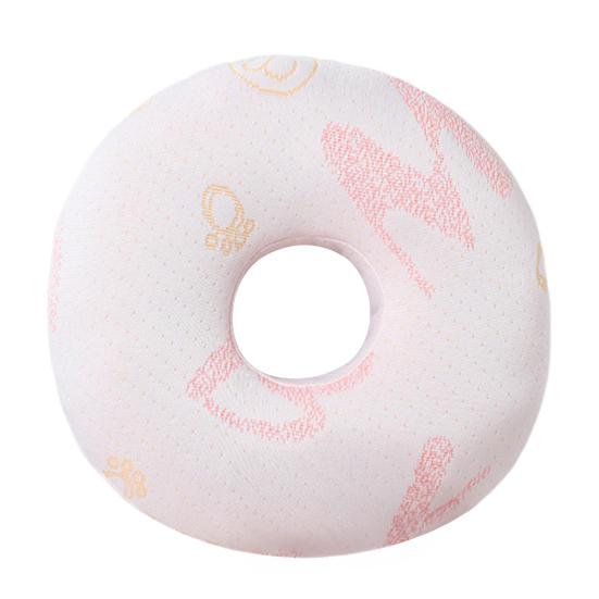 Подушка для пирсинга уха для спящих на боку Мягкая подушка-пончик с отверстием для облегчения боли в ухе, пролежней O-образная подушка для сна на боку для взрослых