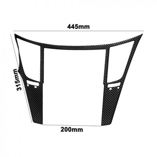 Carbon Fiber Center Air Vent Outlet Cover Trim For Subaru Legacy/Outback