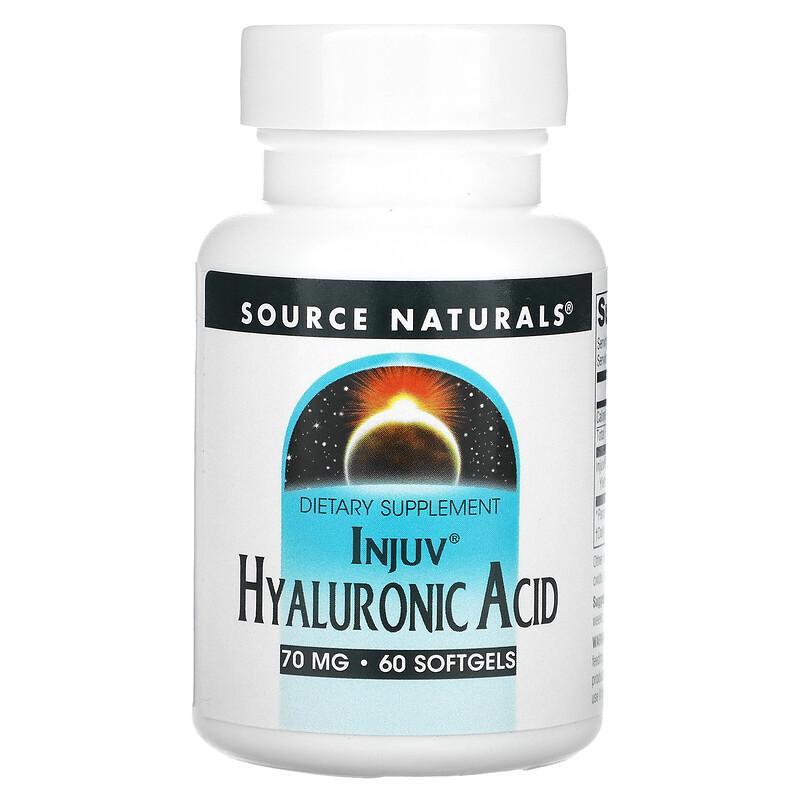 Injuv Hyaluronic Acid, 60 Softgels