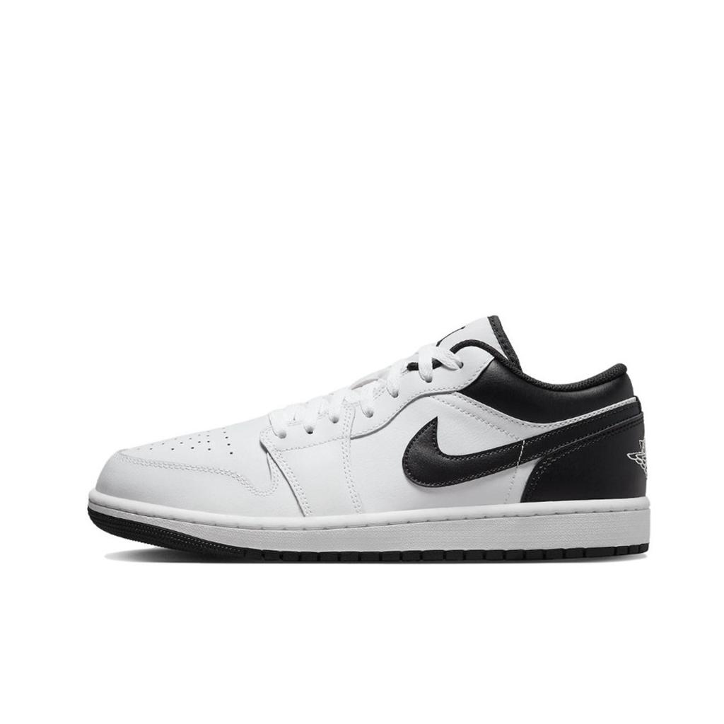 Jordan Air Jordan 1 Low top Skateboard Shoes Unisex Blue Black 553558-132(Team577-)