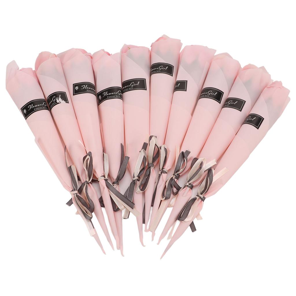 10 шт. мыльных цветов, изысканные детали, реалистичные мыльные искусственные цветы для домашнего офиса, кафе D