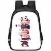 Spacious Jujutsu Kaisen Backpack For Kids With Lightweight Oxford Fabric