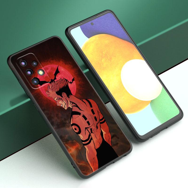 Чехол для телефона с изображением аниме дзюдзюцу кайсен для Samsung A04 A21 A30 A50 A52 S A13 A14 A22 A23 A32 A53 A73 5G A11 A12 A31 A33 A51 A70 A71 A72