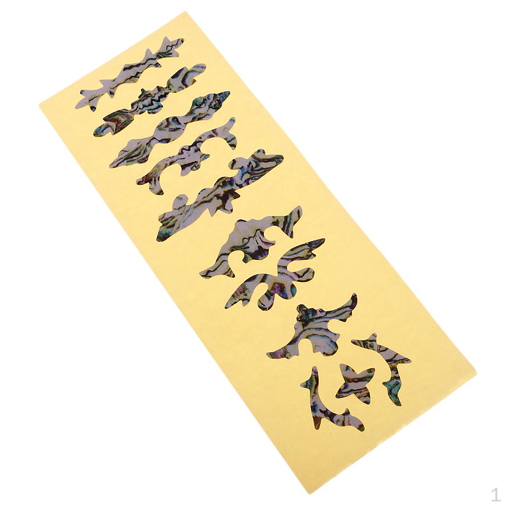 "Набор наклеек на гриф музыкального инструмента для электрогитары и бас-гитары"