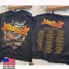Hot Sale Judas Priest Shield of Pain Tour 2025 Merch T-shirt All Size