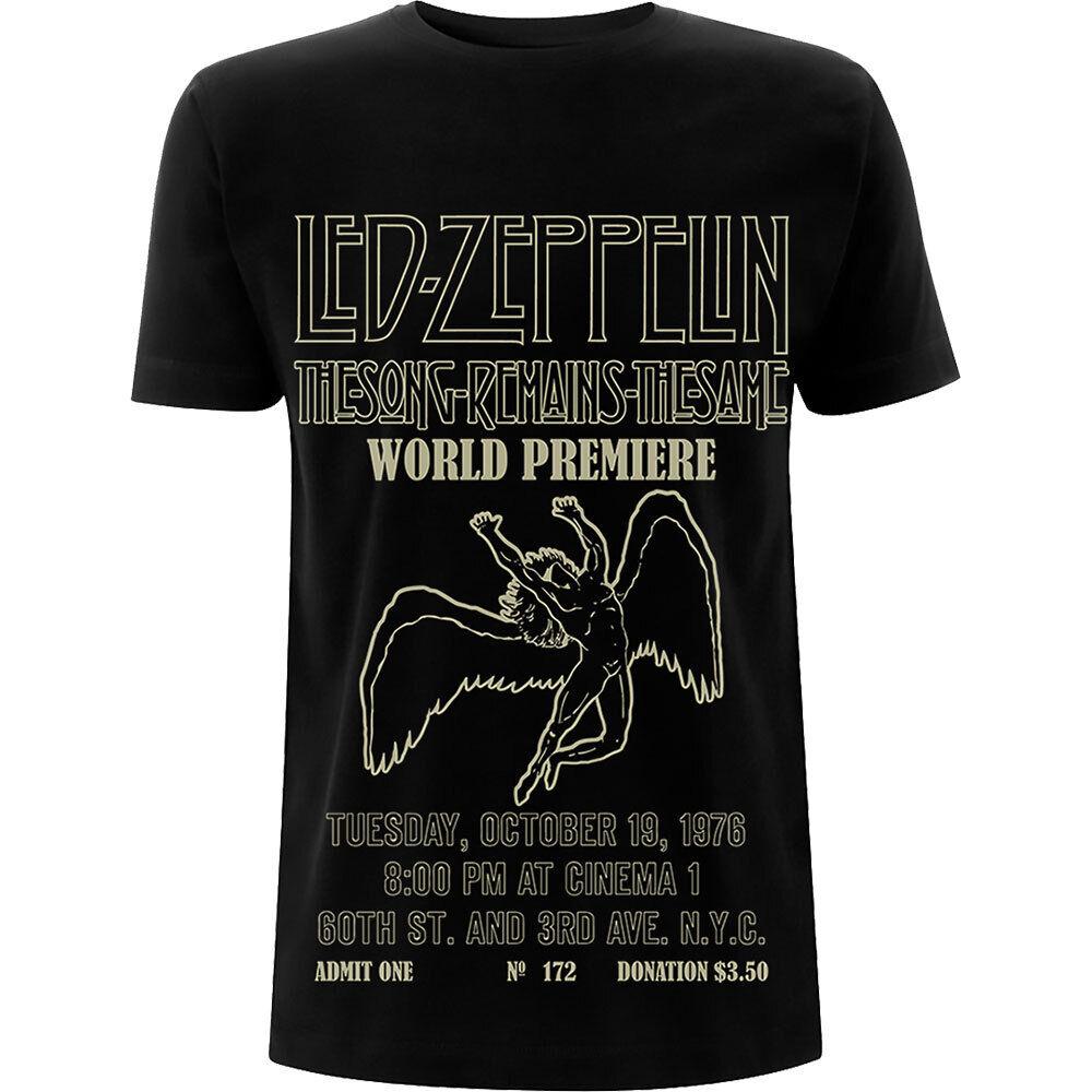 Футболка унисекс Led Zeppelin Tsrts World Premier