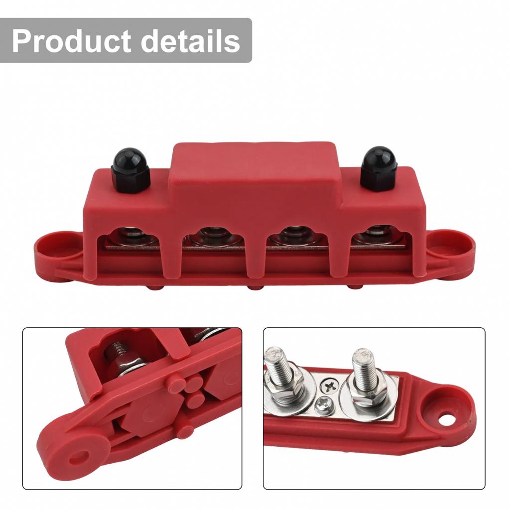 250А Общая емкость 12В Шина 4 Клеммы Шина Блок распределения питания