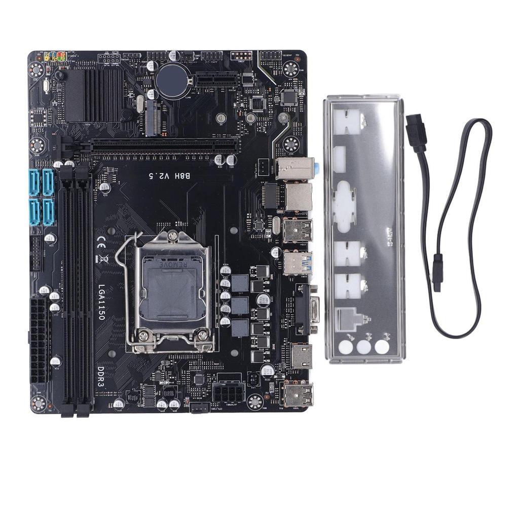 Игровая материнская плата B8H B85 Профессиональная LGA 1150 Pin Память DDR3 Интерфейс USB2.0 USB3.0 SATA Материнская плата для компьютера