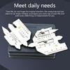 Welding Inspection Ruler Stainless Steel Double Slide Welding Pit Seam Gauge