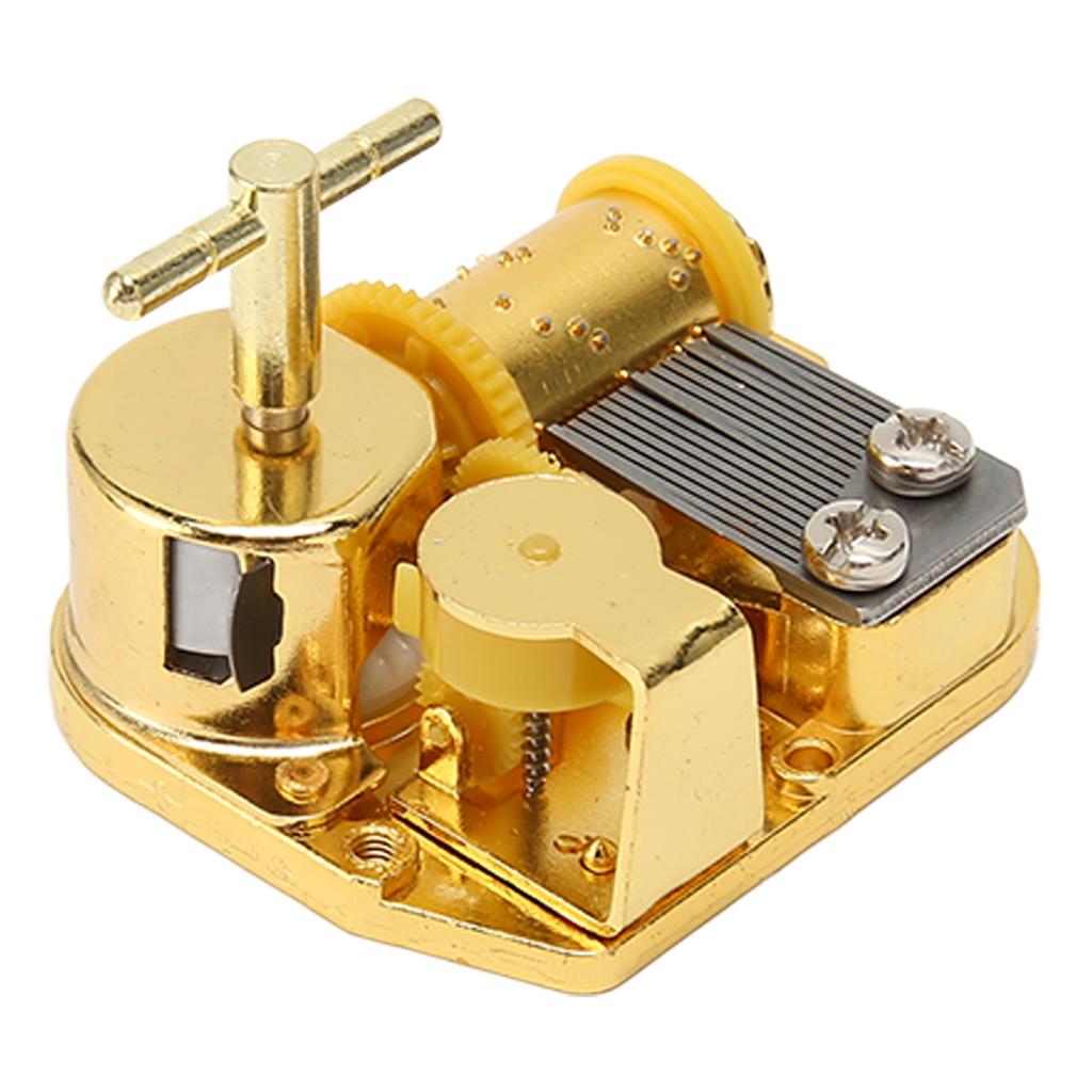 Музыкальный механизм Золотой заводной музыкальный механизм для DIY подарков