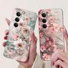 Для чехла Funda Redmi 15 5G Модный Цветок Мягкий Силикон Прозрачная Задняя Крышка Для Xiaomi Redmi 15 5G 2025 Чехлы Redmi Note 15R Корпуса