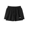 Quick-Drying Breathable Cool Ice Silk Comfortable Anti-Exposure Double-Layer Sports Shorts Women Shorts DACH211-1
