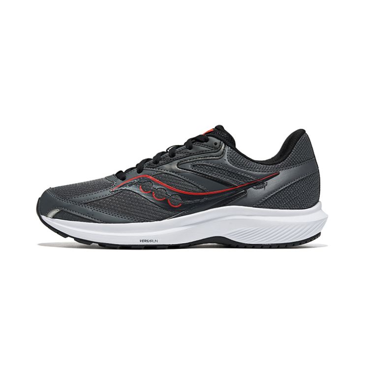 SAUCONY Cohesion 17 Shadow Red Men Sneakers Grey Black S20943-101
