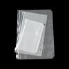 1/5PCS Organization Resealable Loose-leaf Zip Lock Matte Clear Pouch Bag PVC Storage