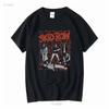 Винтажная футболка SKID ROW I Survived Tour Мужская S 234XL C201 с длинным или коротким рукавом винтажная стираная топ для повседневной носки эластичная