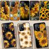 Чехол с изображением подсолнуха для POCO X5 X3 F5 Pro X4 F4 GT M5s C40 F3 для Xiaomi 13 Lite 12 11T 12T Pro 12X