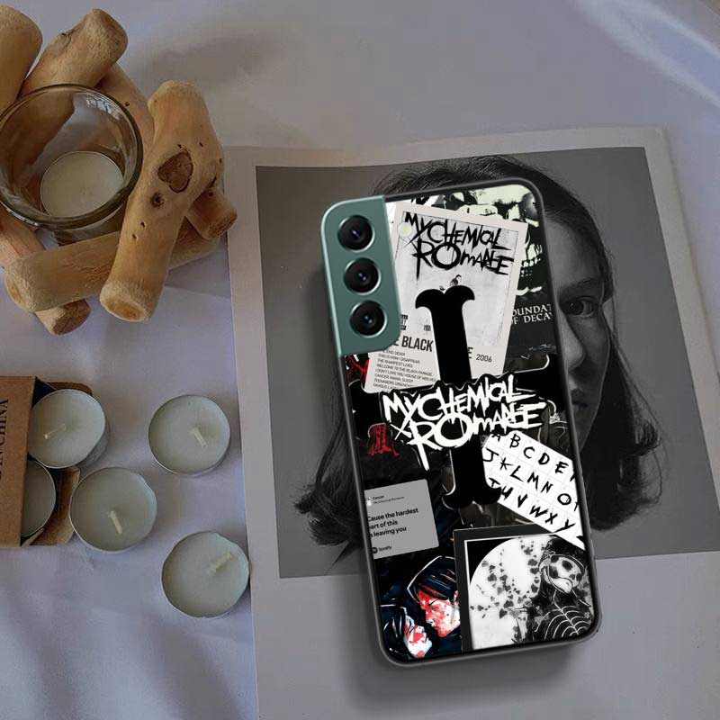 My Chemical Romance MCR Phone Case For Samsung Galaxy S22 S25 Ultra S21 S10 Plus S26 Edge S20 S23 S24 FE Cover Silicone Soft