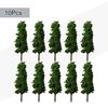 Train Model Trees Railway Architectural Plastic Diorama Display Supplies