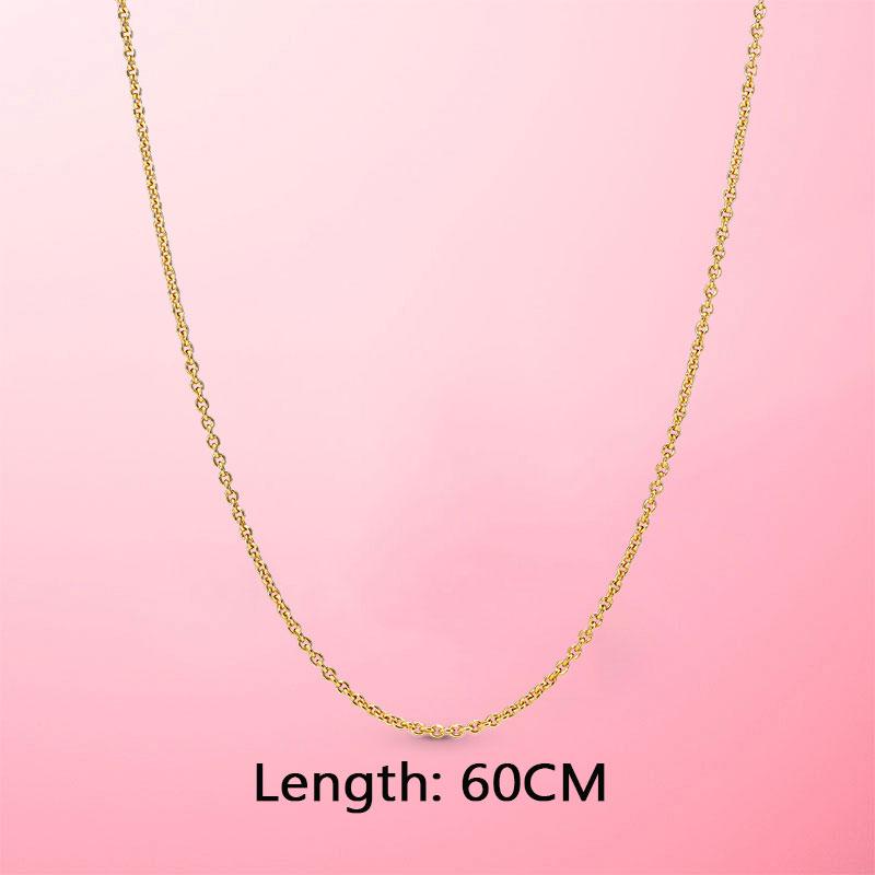 New 925 Sterling Silver & Rose Gold Color O Pendant Fit Original Necklace DIY Charms Beads Jewelry Gift Hot