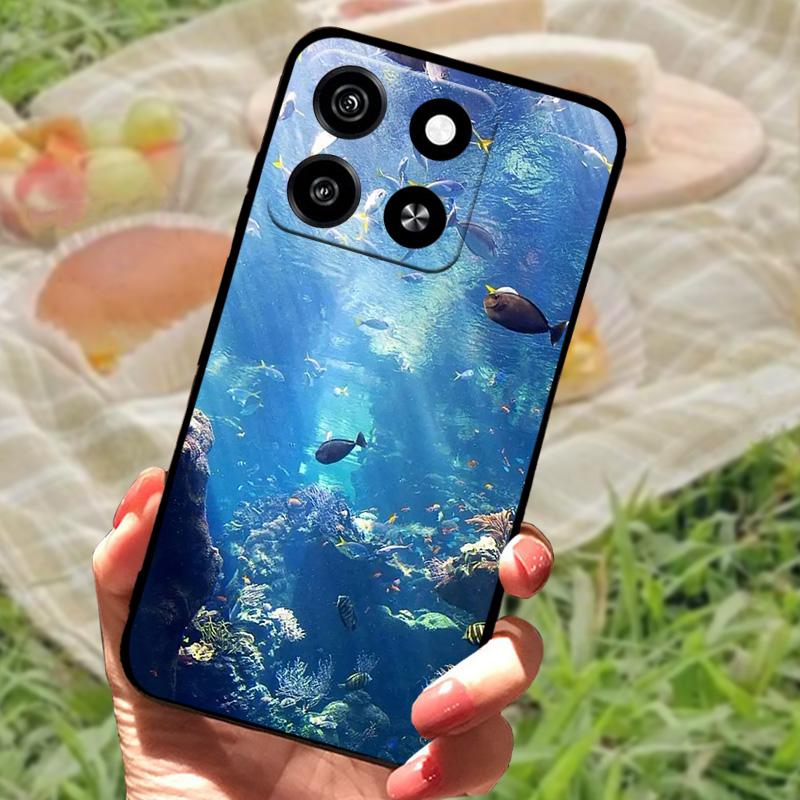 Чехол для ZTE Blade A55 Мягкий силиконовый ТПУ чехол для телефона Для ZTE Blade A35 Z2453 Ударопрочная задняя крышка A35 A55 Защитный чехол Funda