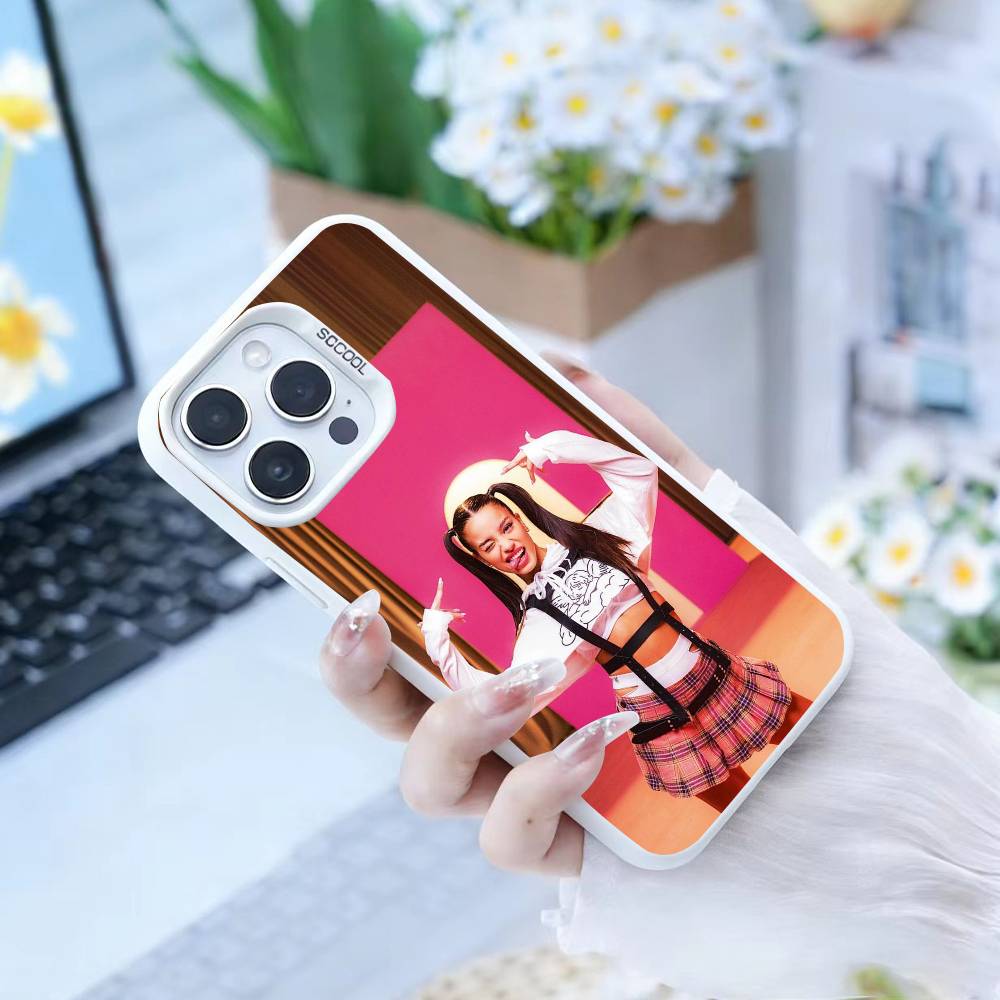 Emilia Mernes Phone Case For IPhone 16 17 15 14 12 13 Pro Max white Color Shockproof Cover