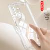 Магнитный чехол-подушка Samsung Z Fold7 в минималистичном стиле - Прозрачный, с полным покрытием шарнира, для мужчин и женщин