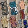 Чехол с принтом aboriginal art для Samsung Galaxy A56 A36 A16 A06 A13 A33 A53 A52 A32 A12 A54 A34 A14 A15 A35 A55 A17