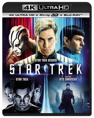 Коллекция фильмов «Звездный путь III» (Набор 4K ULTRA HD + 3D Blu-ray + Blu-ray)