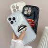 LZ18 Lips Kiss Clear Soft Wave Phone Cases for Xiaomi 11 Lite Redmi Note 13 12 8 Pro 9 12C A3 Infinix Smart 8 Tecno Protection Back Cover