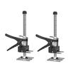 YTCYKJ Mini Lifter, 2-Piece Set, Maximum 240kg Load Capacity, Steel Base, Arm Jack, Hand Lifting Tool, Multi-Functional Height Adjustment with Ruler,