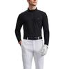 Fila Мужская футболка-поло для гольфа серии Golf, однотонная, топ A11M615204FBK
