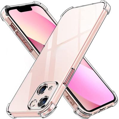 Противоударный чехол для iPhone 13, 14, 15, 11 Pro Max, Redmi Note 12, 10, 9, 9A, 12, 10C, 10A, Samsung Galaxy S21, S22, S24 Plus, S23, Ultra FE, A52, A53, A15, прозрачный чехол