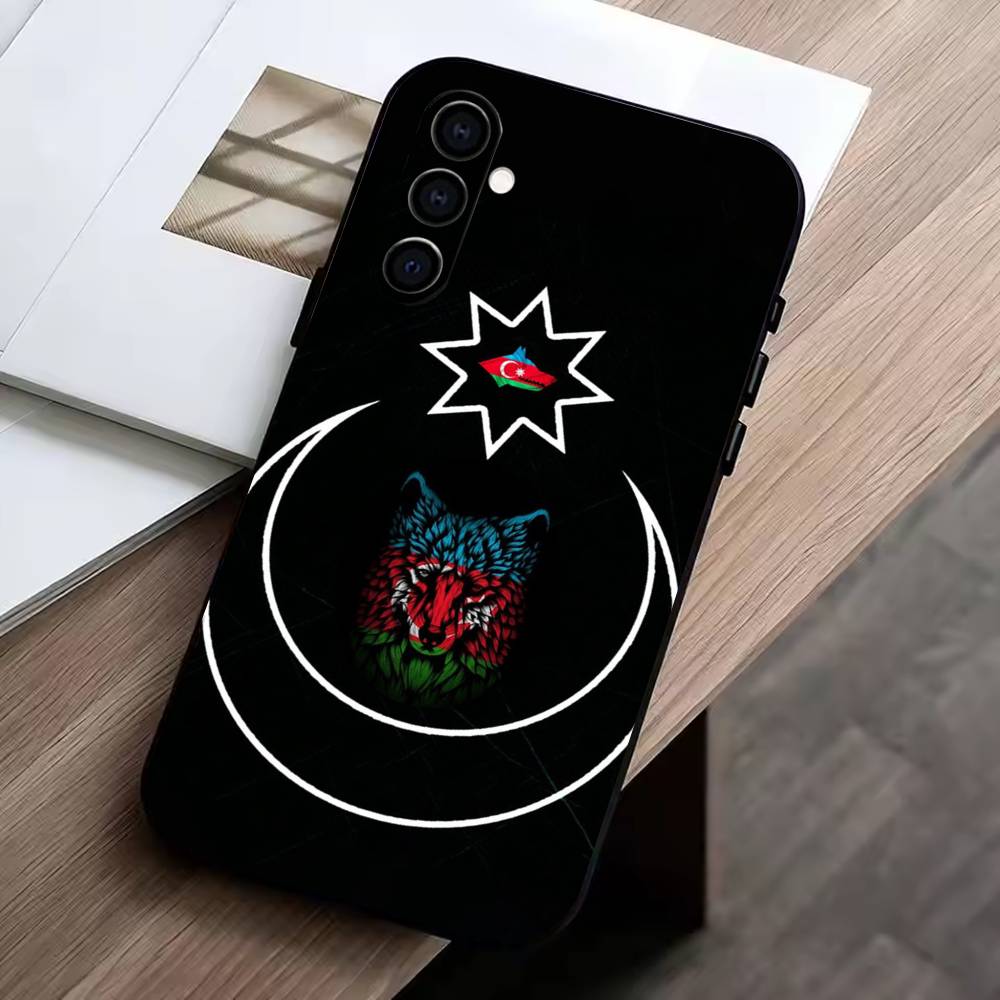 Чехол для телефона Turk Wolf Turkey Flag для Samsung Galaxy A73, A72, A71, A70, A53, A52, A51, Другие Мягкий Черный Чехол