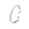 Серебряный браслет S999 Foot Silver Car Flower Sand Face Full Sky Star Браслет Гладкий серебряный браслет с открытой стопой Подарки для девочек