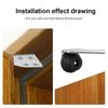 Multifunction Open Limiter Water-proof Door Resistance Door Buffer Furniture Hinge Door Stopper