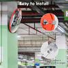 Выпуклое зеркало 17 11/16\" X 3 1/8\" PP & PC Безопасность парковки