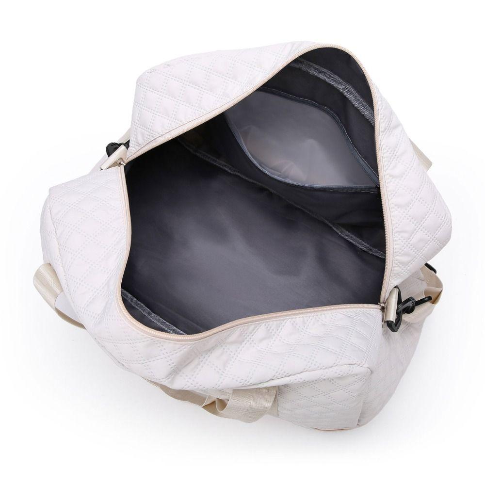 Wet Dry Separation Carry On Travel Bag Oxford Travel Tote Bag Portable Storage Handbag Outdoor