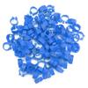 100PCS Clip-On Design Numbered Leg Bands 001-100 Numbered Bird Leg Rings  Pet Birds