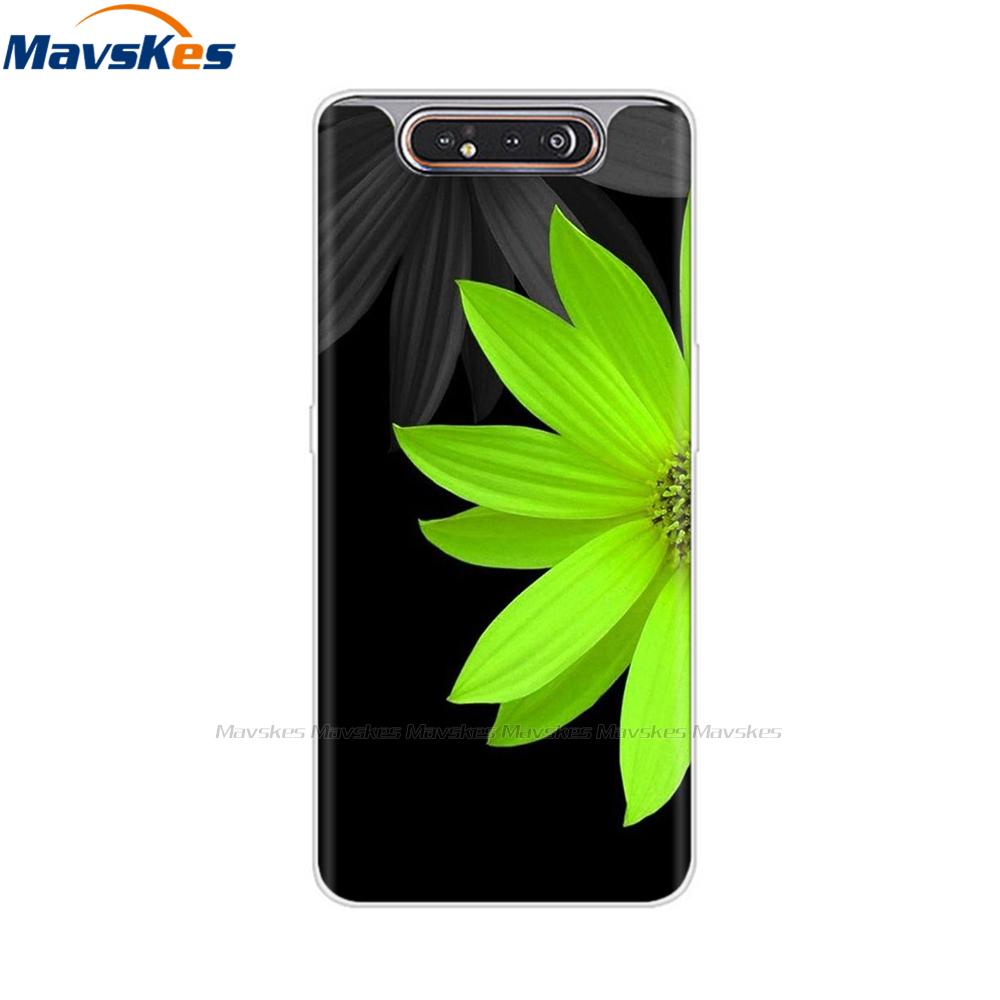 6.7'' Для Samsung Galaxy A80 Чехол Силиконовый Мягкий ТПУ Задняя Крышка Для Samsung Galaxy A90 A 80 Чехол для Телефона мягкий бампер A80 2019 Чехол