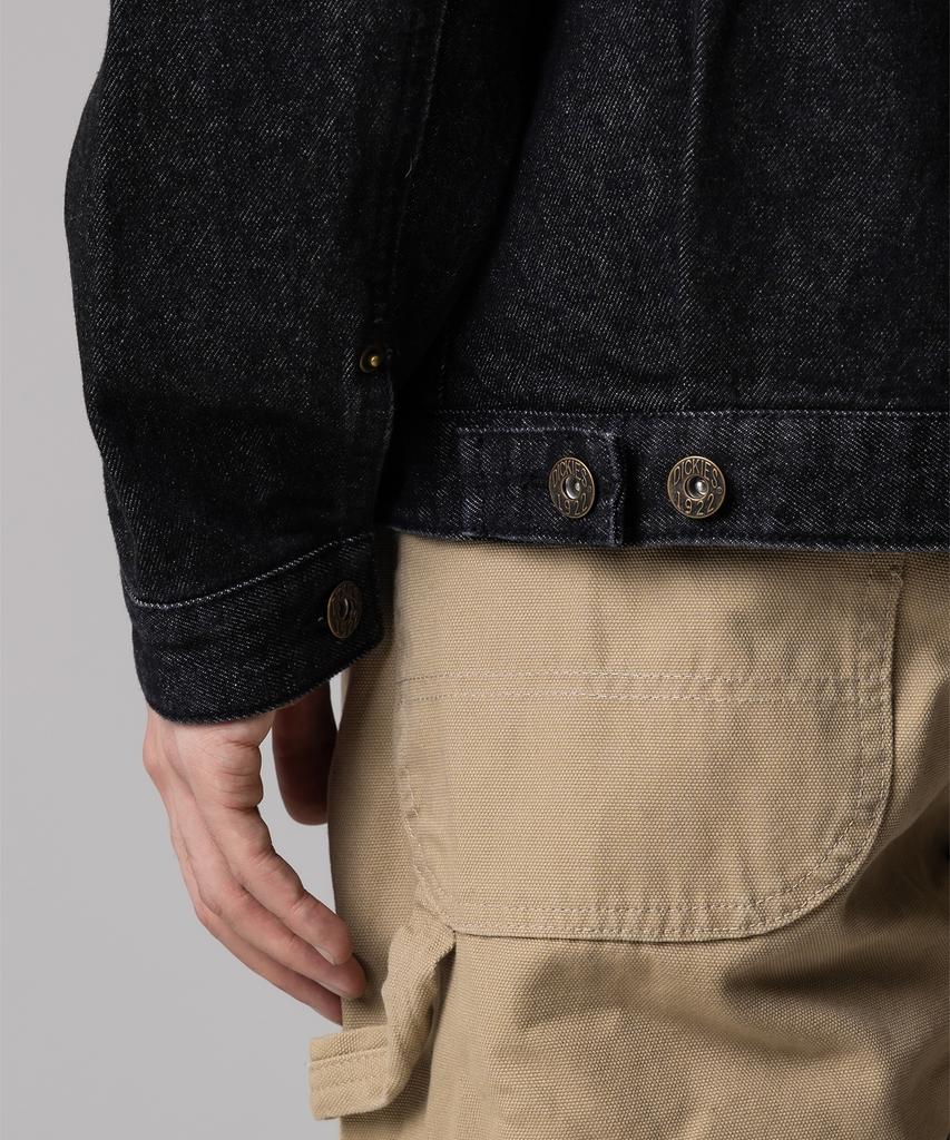 Dickies Джинсовая куртка с двумя карманами Черная