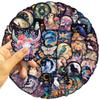 50pcs Animal Halloween Laser Sticker Laptop Decal Fantasy Graffiti Sticker DIY Decoration Mobile Phone Notebook Sticker