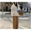 2026 Winter Corduroy Puffer Jacket Women Kendall Style Slim Fit Thick Warm College Coat