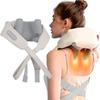 Wireless Neck Massager Low Heat Bionic Kneading For Back Shoulder Pain Relief Comfortable Portable
