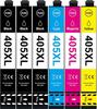 405Xl Multipack Ink Cartridges For Eps 405 Eps 405Xl For Workforce Wf-3820 Wf-4820Dwf Wf-4830Dtwf Wf-7830Dtwf Wf-7840Dt
