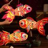 Waterproof New Year Carp Lantern Chinese Style Celebration Lantern  Mid-Autumn Festival