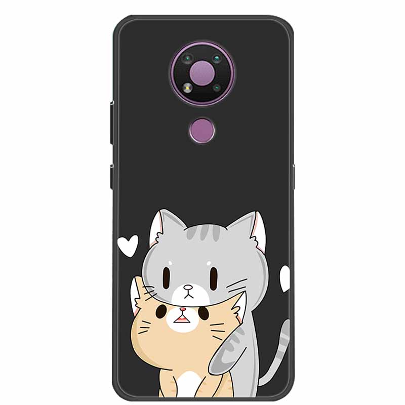 For Nokia 3.4 Case 5.4 Lovely Soft Silicone Protective TPU Bumper Back Cases For Nokia 5.4 Cover Cartoon Cute for Nokia3.4 Shell