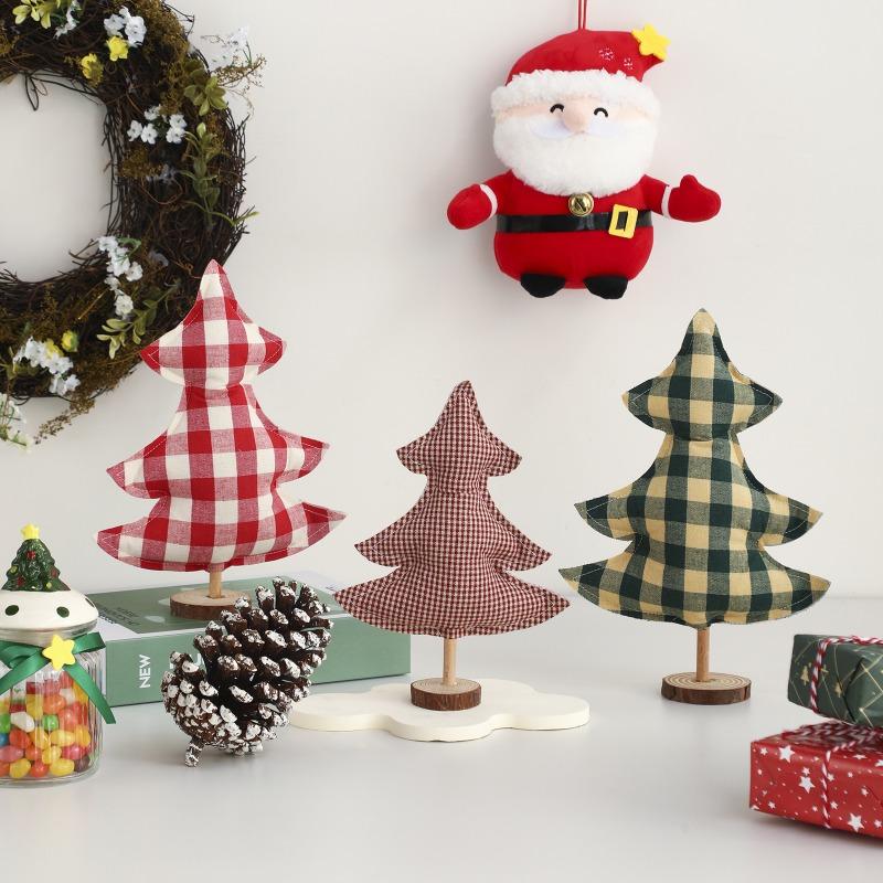 New Mini Christmas Tree Decoration Tabletop Ornament Christmas Creative Decoration Props Festive Event Ornament