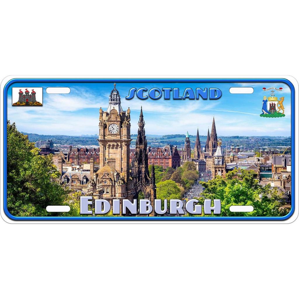 Vintage License Plates Decoration Signs Vintage New York Zurich Dublin Athens City Tags Metal Automotive Signs For Car Front