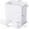 No Wall Mount Cell Phone Holder, 6 Pieces Self Adhesive Storage Box Wall Bracket