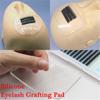Glue Pad Silicone Extension Tool Individual Eyelash Palette Eyelash Grafting Holder Lashes Tray